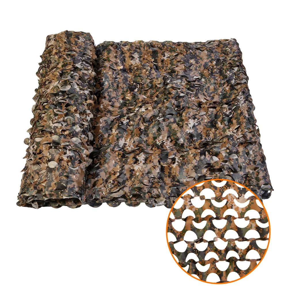 Сетка маскировочная Камуфляж лес 2x6 м черный/бежевый/зеленый НИТЕКС STLM-2081768 - Вид №2