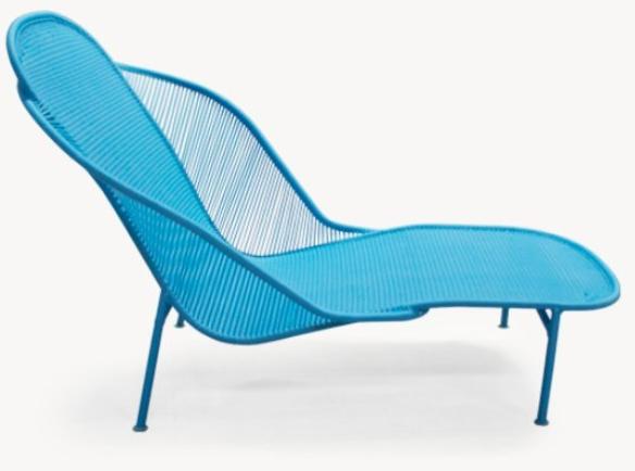 Moroso Шезлонг из цветных тканых полиэтиленовых нитей M'afrique sun-id-1371894 - Вид №2