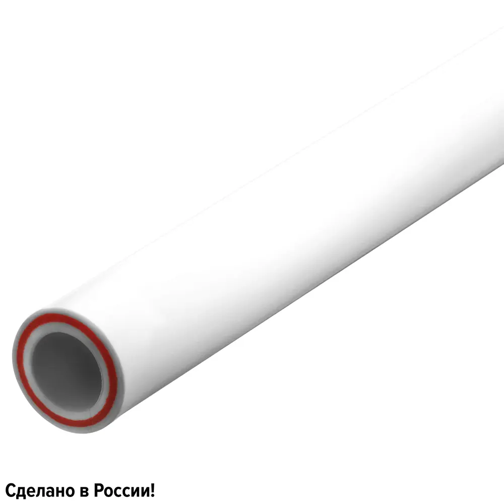 Труба полипропиленовая EQUATION армированная стекловолокном 32 мм для водоснабжения 82185771 STLM-0021576