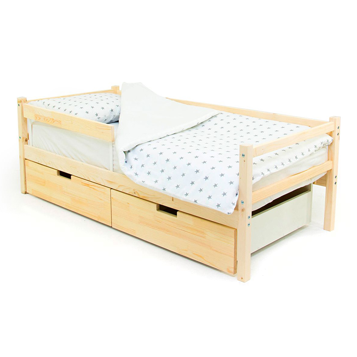 Детская кровать-тахта Svogen натуральная БЕЛЬМАРКО  326814 Бежевый Santreyd  - Вид №6