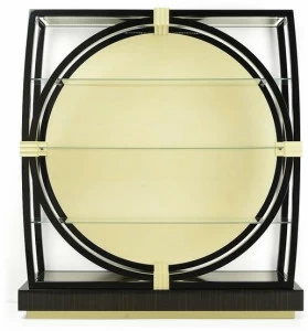 MARIONI Отдельностоящий деревянный книжный шкаф с подсветкой Constance 02726