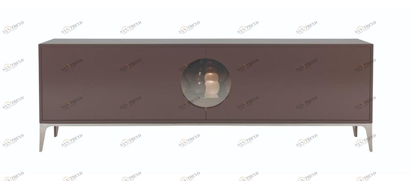 Roche Bobois Буфет лакированный с распашными дверцами Globe trotter sun-id-1452571