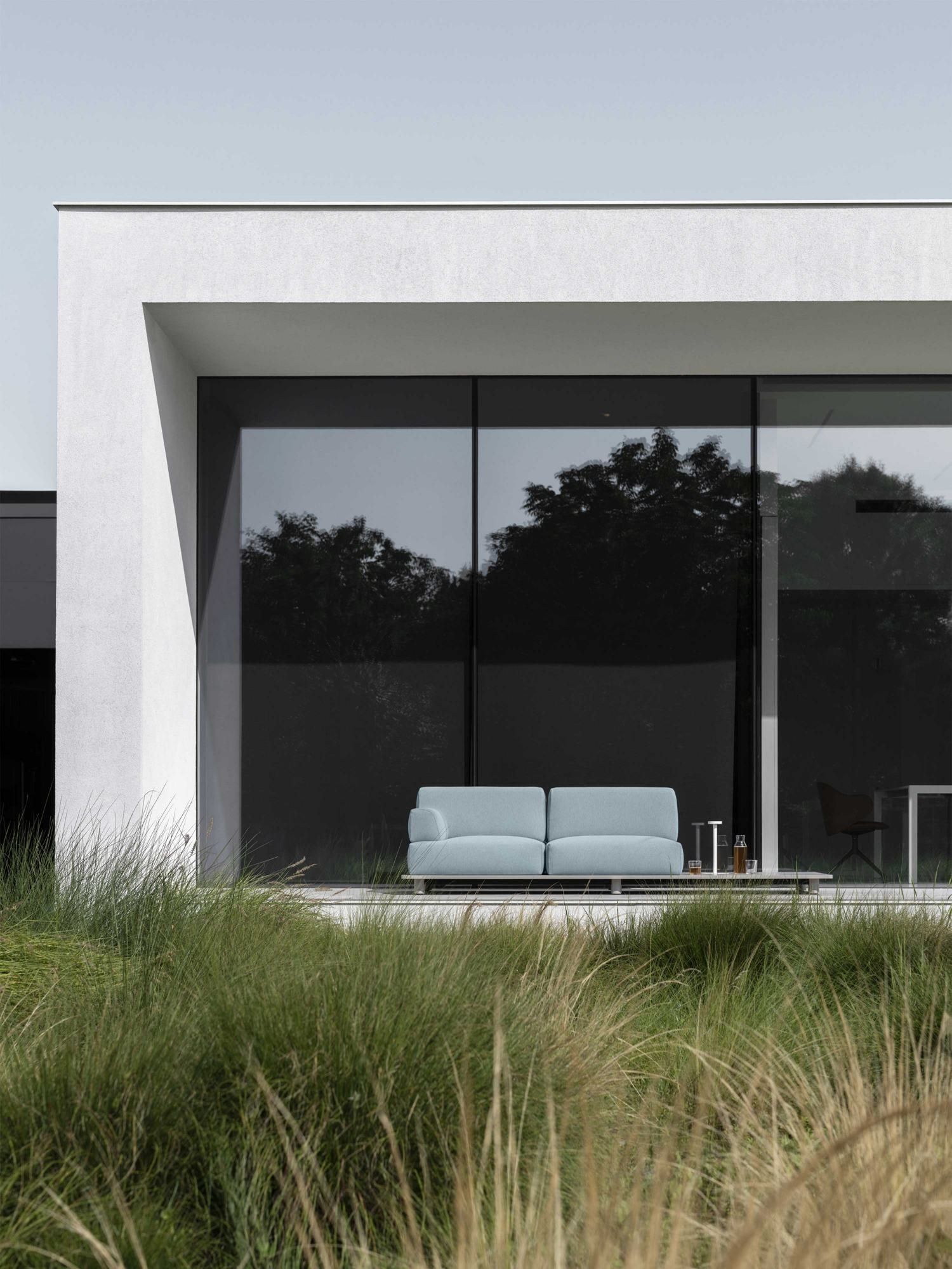 Модульный садовый диван Kristalia сцена ARCH-00091413 - Вид №6