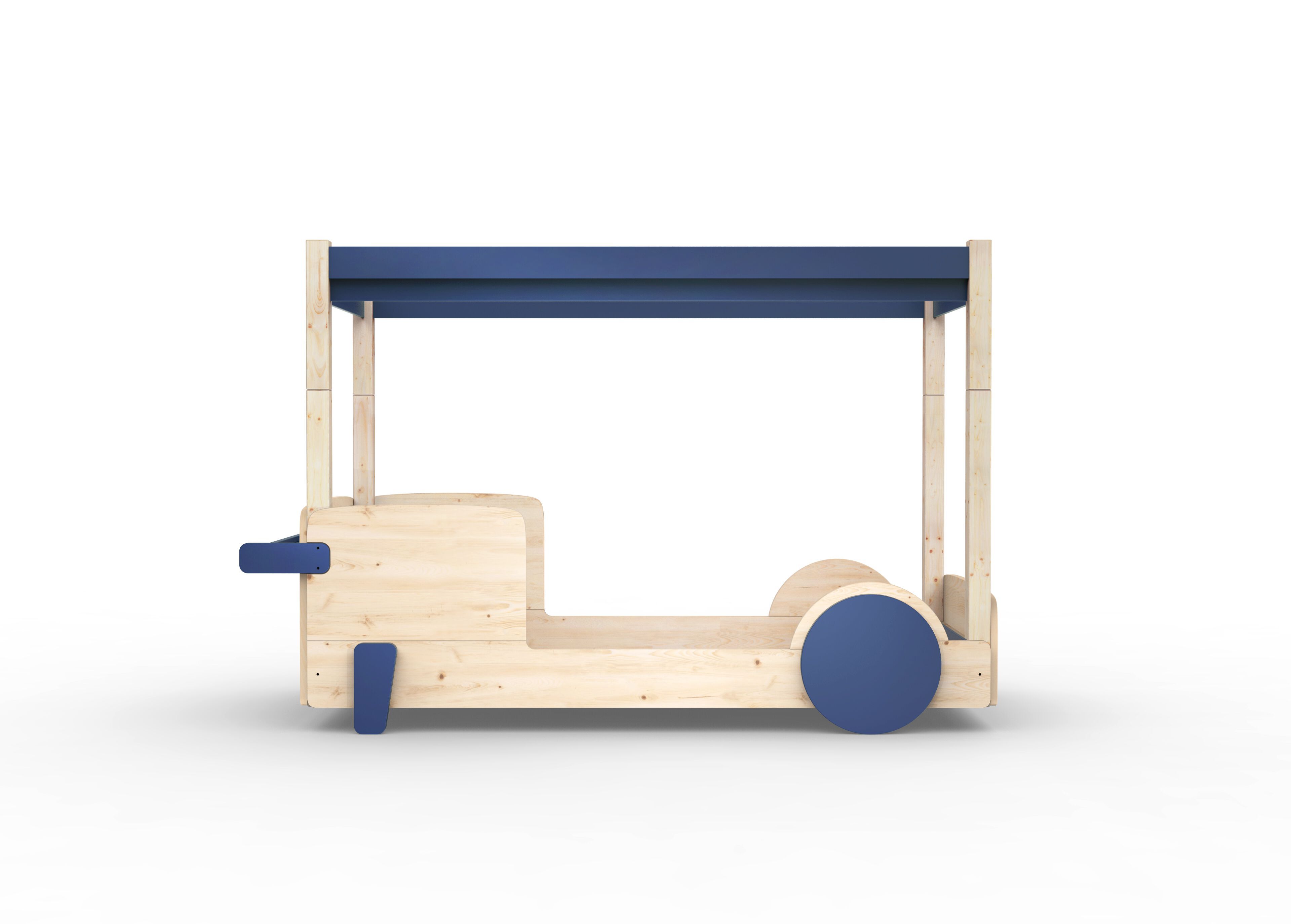 Деревянная односпальная кровать с балдахином Mathy by Bols ARCH-00085571 - Вид №33