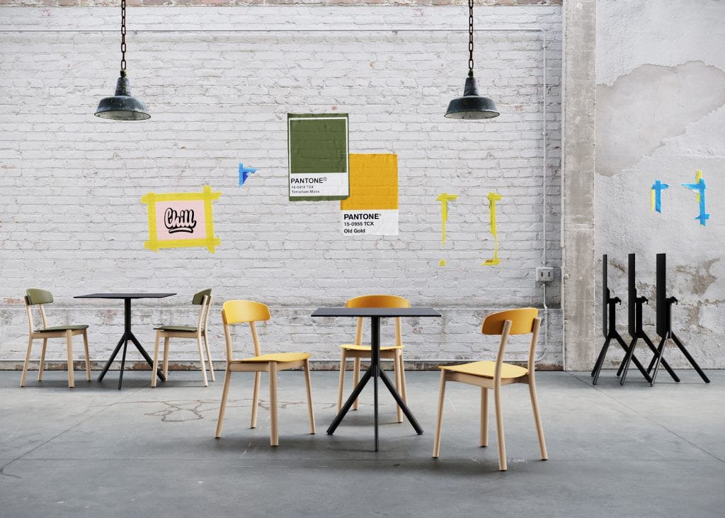 Стул из массива дерева и полипропилена Infiniti Feluca ARCH-00059160 - Вид №4