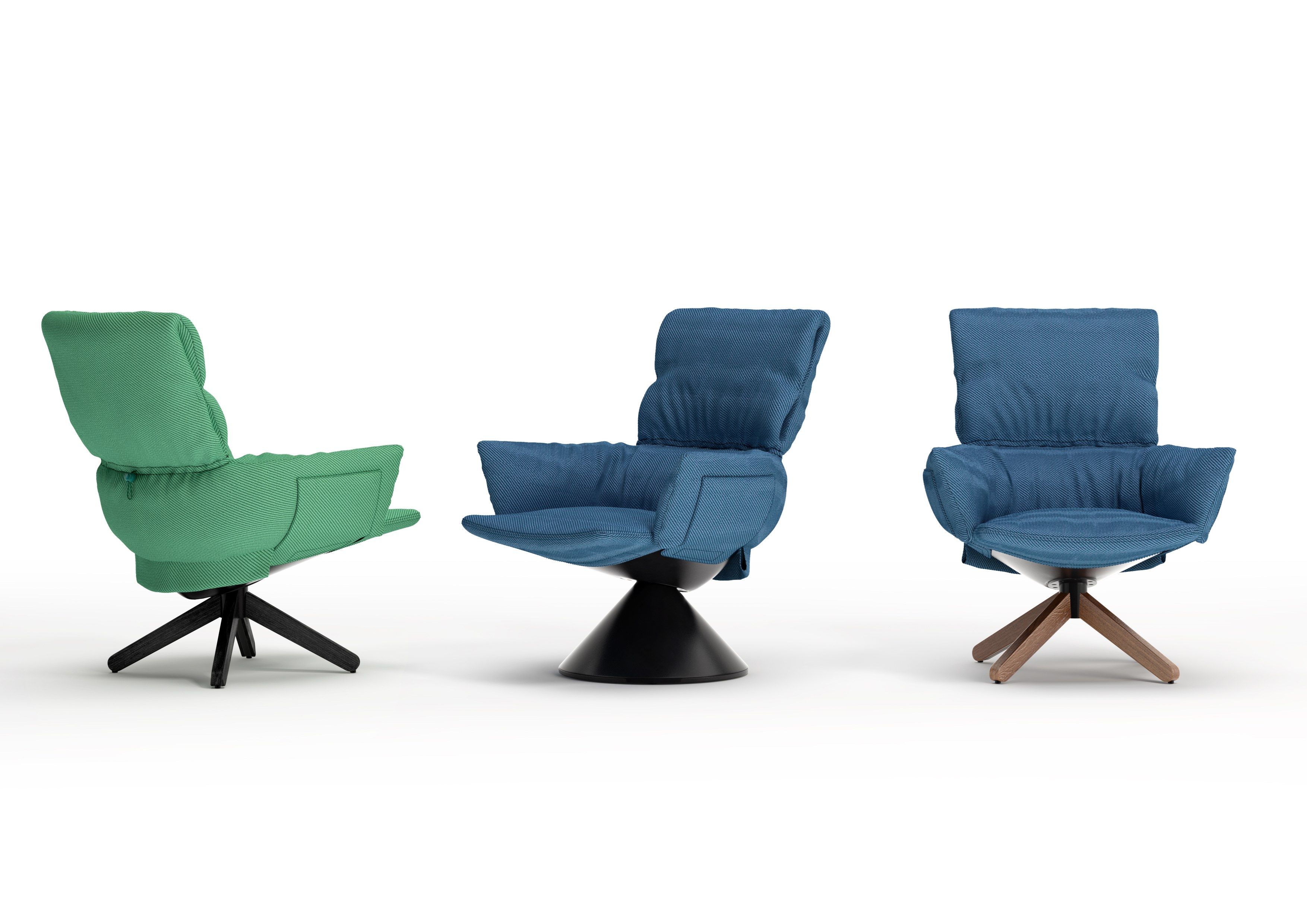 Съемное кресло с деревянной основой CAPPELLINI Lud'o Lounge ARCH-00045468 - Вид №3