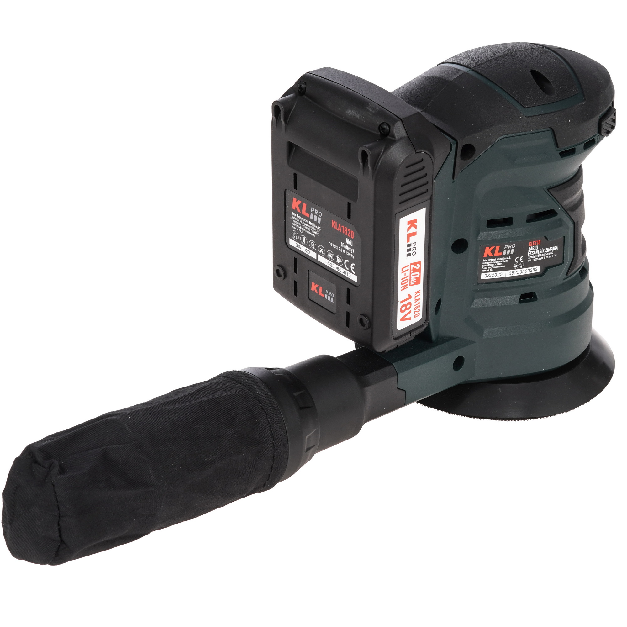 Эксцентриковая шлифмашинка KLPRO KLEZ18-50 9176537 STDN-0091045 - Вид №2