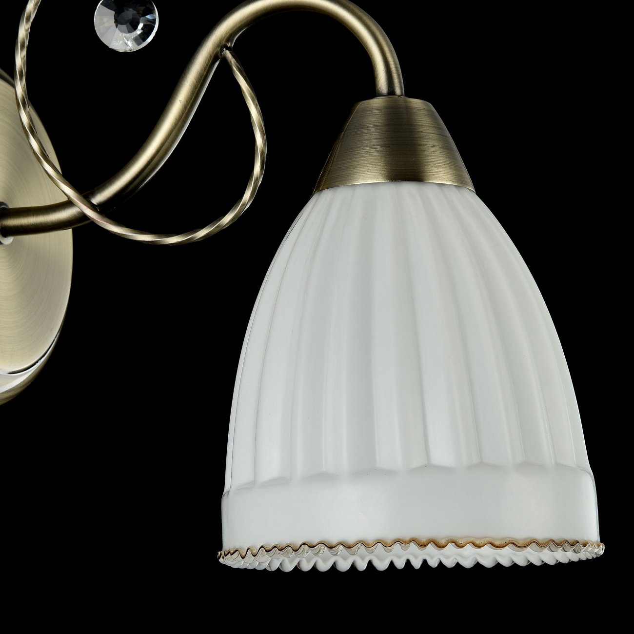 Бра настенное бронзовое Letizia FR2757-WL-01-BZ FREYA CLASSIC 00-3957478 Бронза - Вид №1