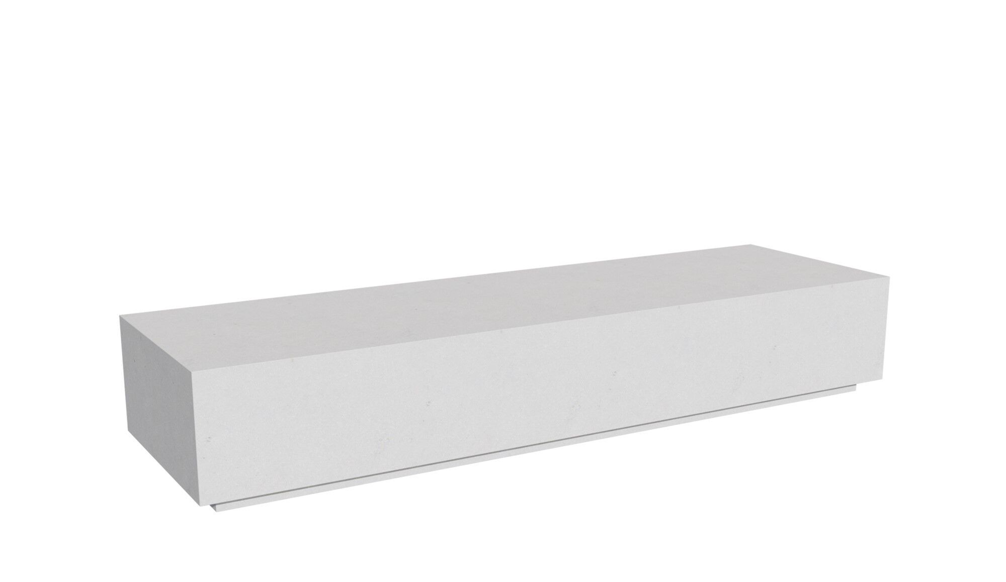 Бетонная скамья без спинки amop комфорт ARCH-00034781 - Вид №1