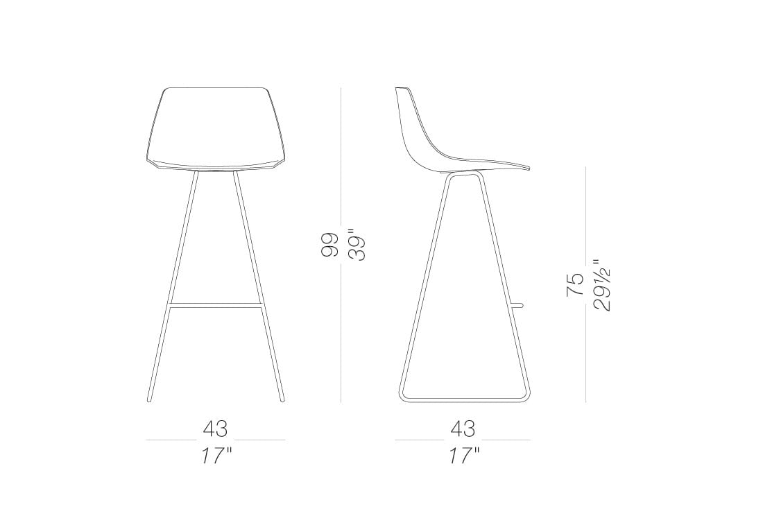 Табурет Lapalma MIUNN OUTDOOR ARCH-00121150 - Вид №13