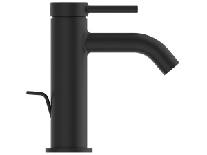 Однорычажный смеситель для раковины с автоматическим сливом