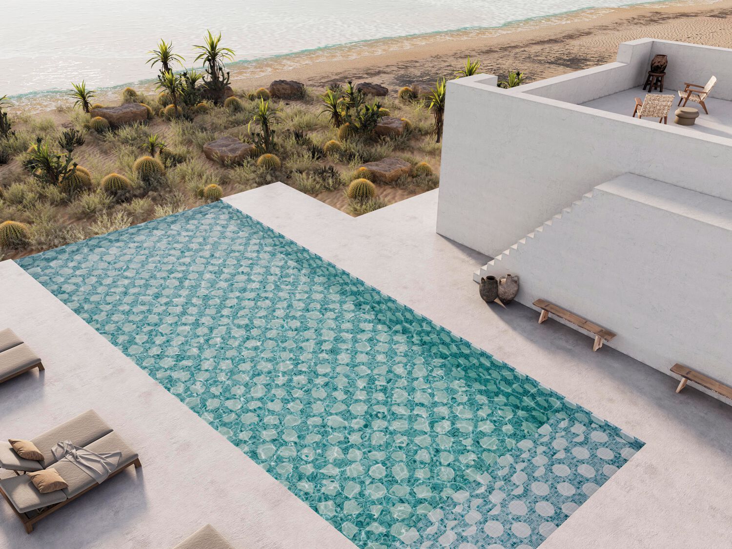 Внутренняя и наружная стеклянная мозаика Onix Icon Modular ARCH-00021822 - Вид №2