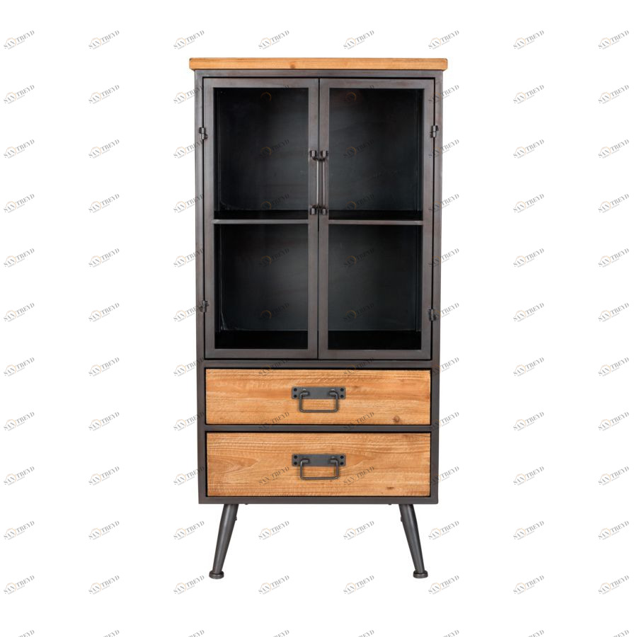 Комод Damian низкий White Label Living 4100030