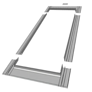 Оклад для окна Fakro ESV для FTP_(CH) 55x78 см коричневый
