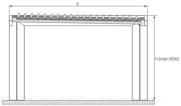 MV Living Отдельностоящая алюминиевая пергола с регулируемыми жалюзи Bioclimatiche sun-id-1397812 - Вид №9