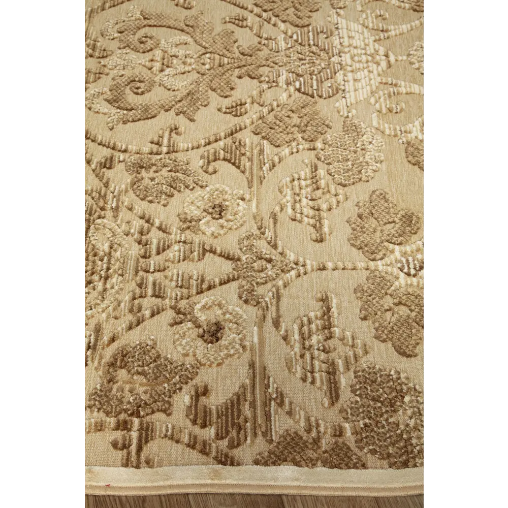 Ковер вискоза Genova 252/626260 135x195 см цвет бежевый RAGOLLE STLM-2212137 - Вид №6