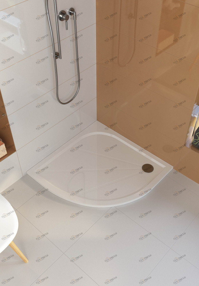 Поддон для душа ALPEN Virtus 80, R55 APQ0074