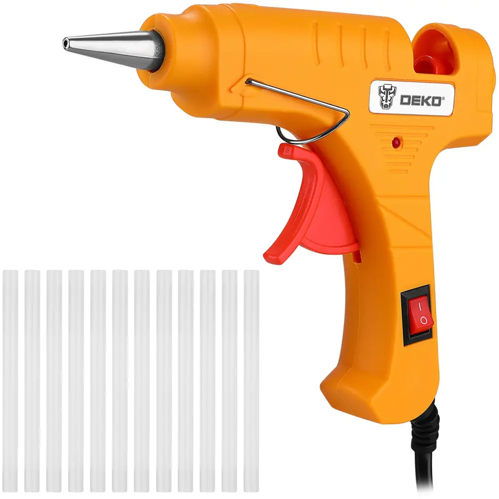 Термоклеевой пистолет DEKO GG-30 с комплектом стержней 89408380 STLM-1575854 - Вид №3