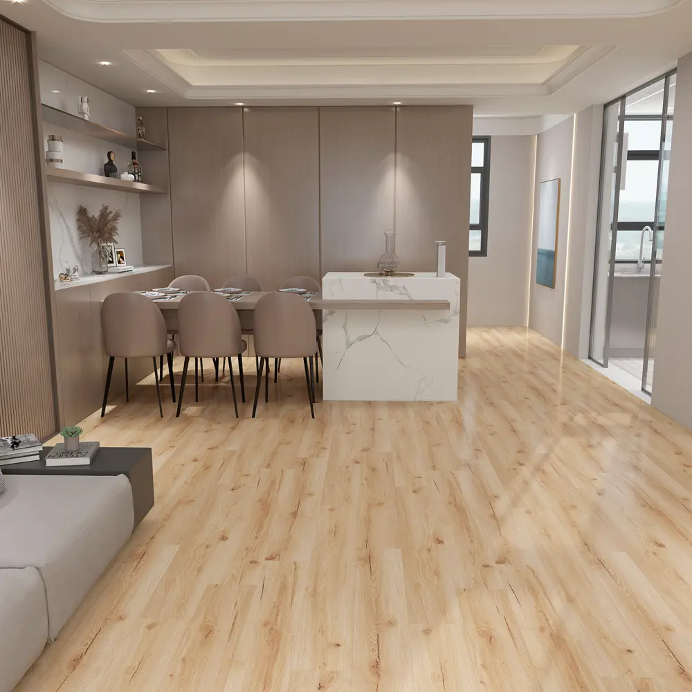 SPC плитка «Дуб Фабио» 43 класс - напольное покрытие повышенной прочности 89402237 Floorwood STLM-1519708