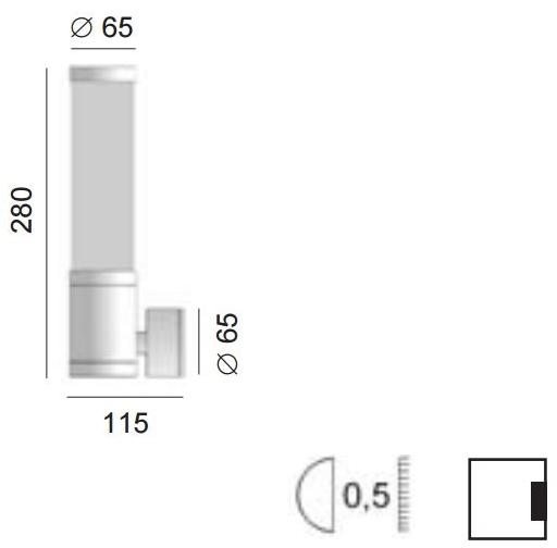 BEL-LIGHTING Настенный светильник из алюминия Soft 718. e2 - Вид №1