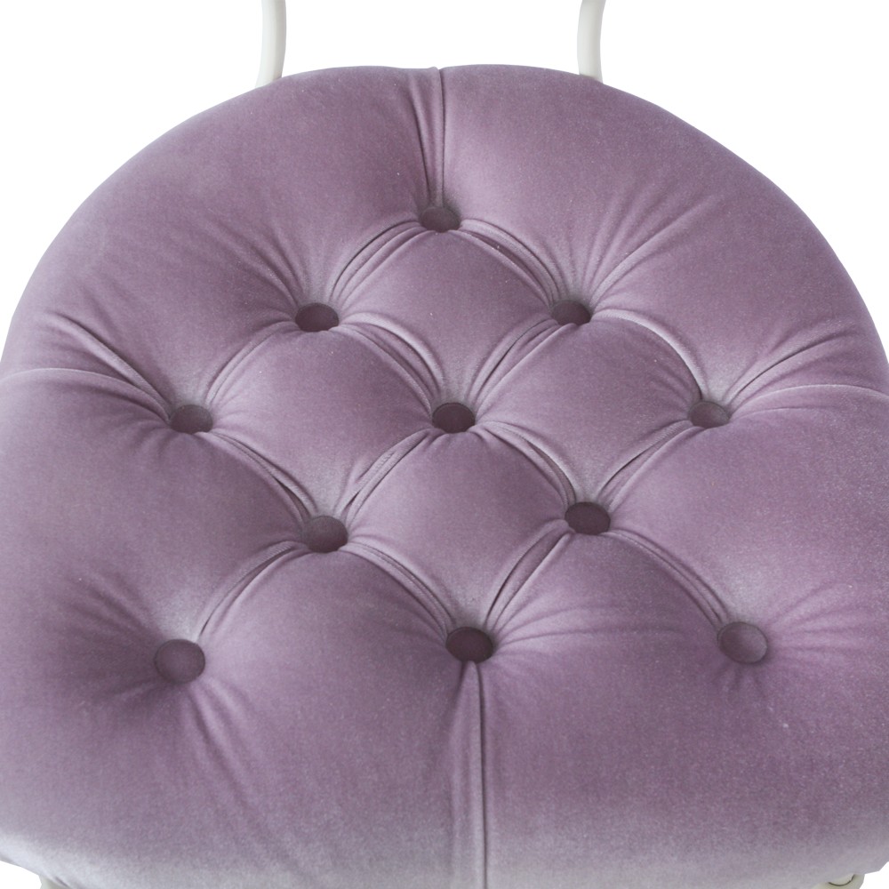 19015 Стул кованый Аделаида Айвори Амели Лаванда BOGACHO 4627138234822 - Вид №3