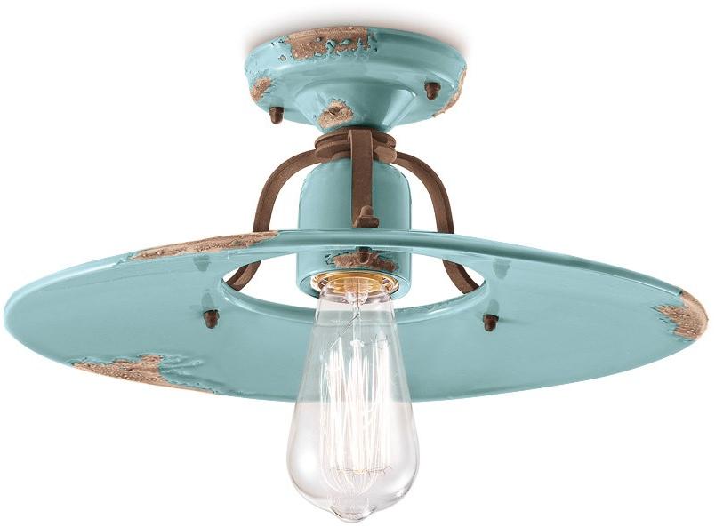 FERROLUCE Керамический потолочный светильник Country C1444 - c1445 - Вид №1