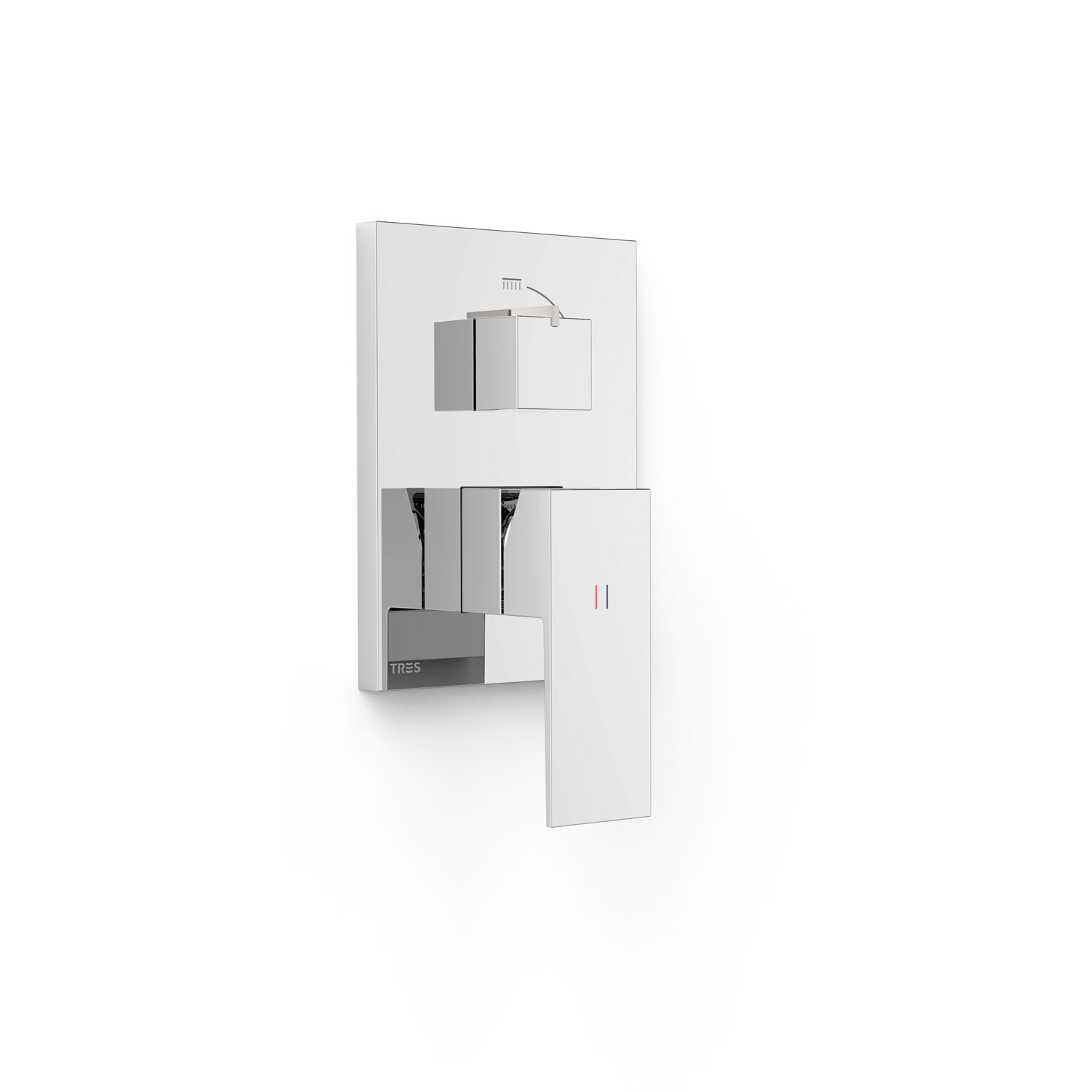 Видимая часть RAPID-BOX для скрытого 2-ходового Rapid-box-10628110 TRES 