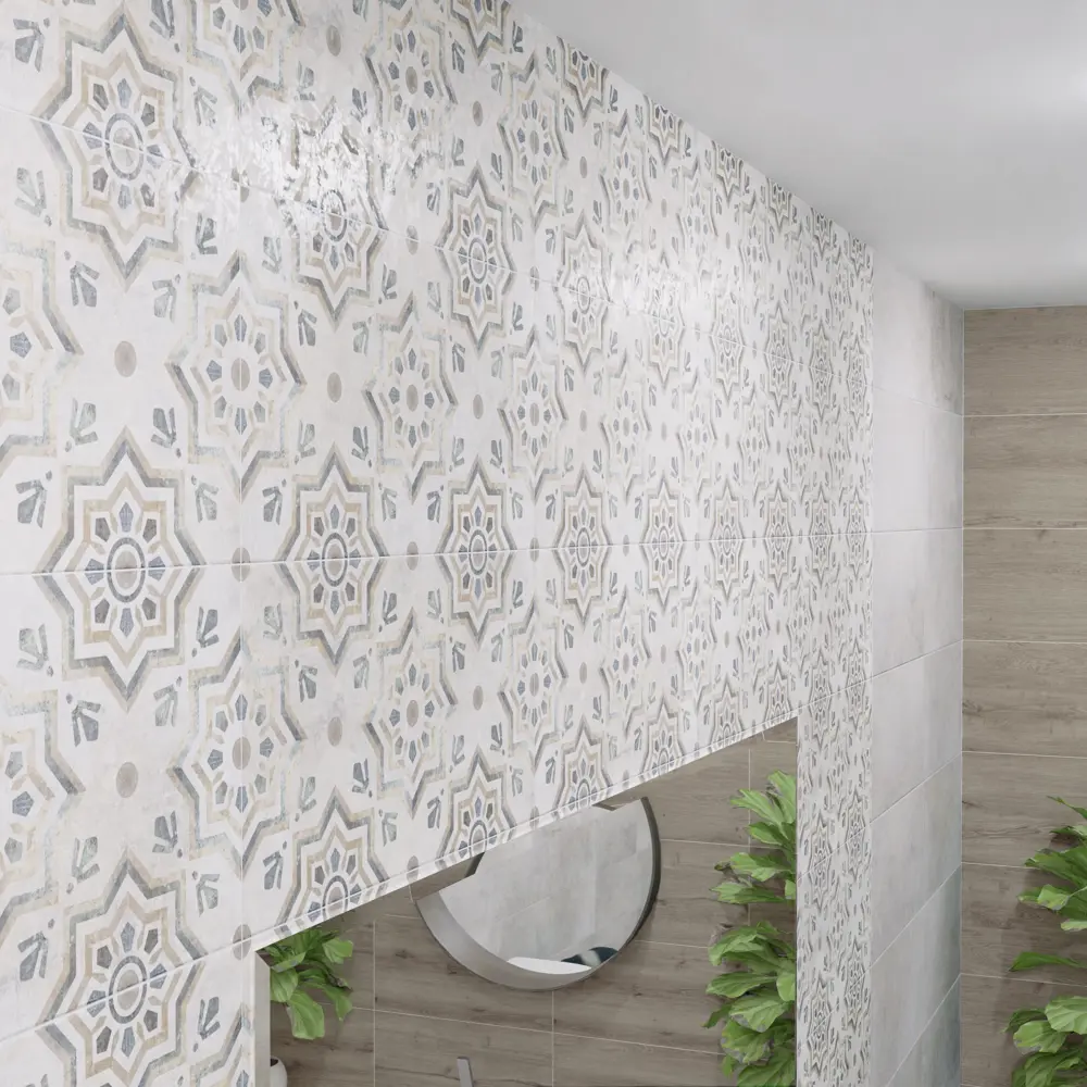 Настенная плитка Axima Кама Узор 30x60 см 1.62 м² матовая цвет разноцветный STLM-2116722