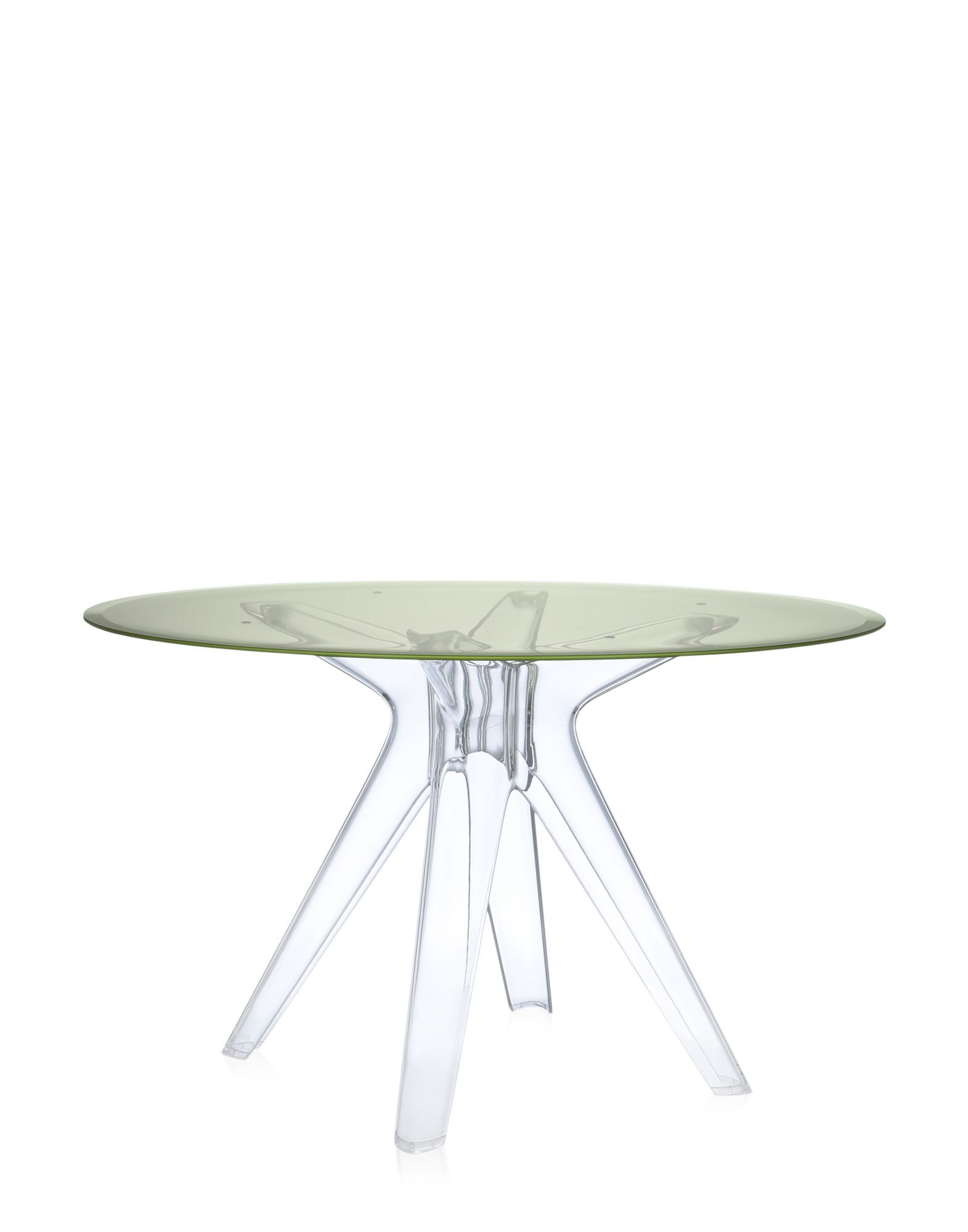 Круглый стол из хрусталя и инженерного пластика Kartell SIR GIO ARCH-00106990 - Вид №20