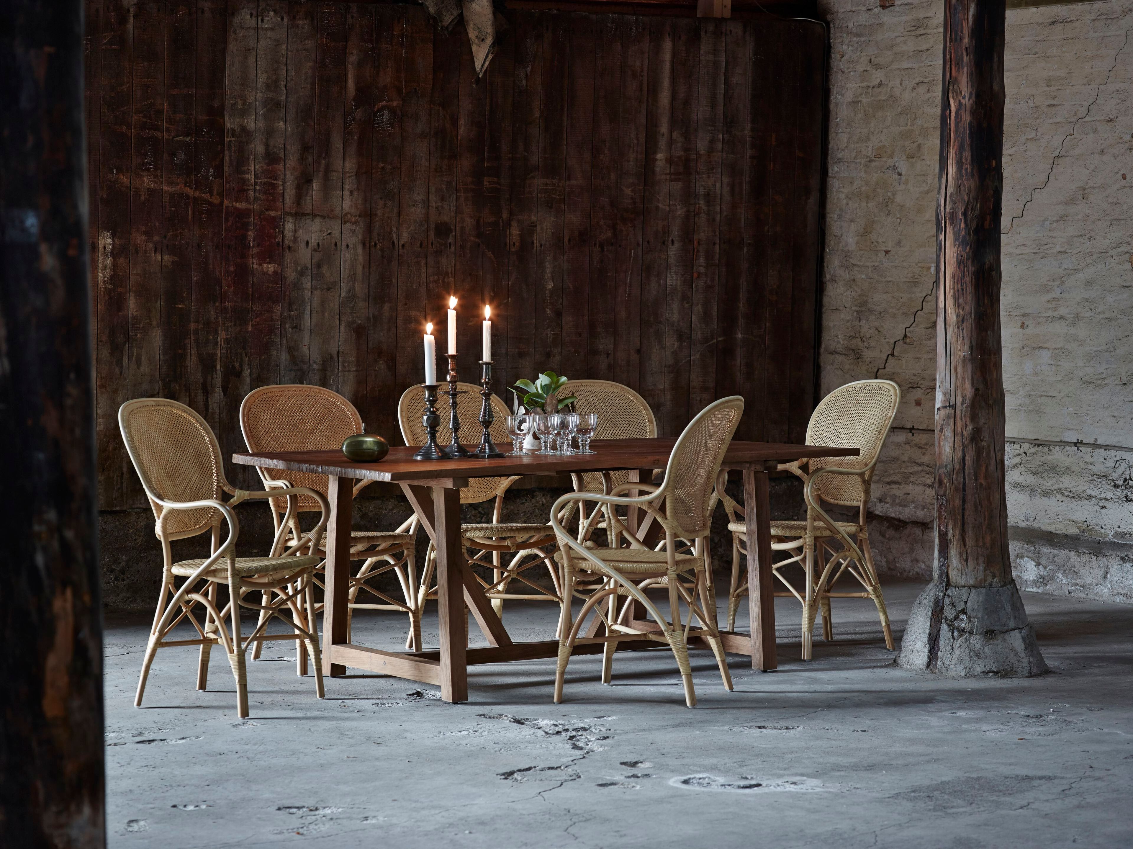 Ротанг медальон стул с подлокотниками Sika Design Originals ARCH-00138955 - Вид №2