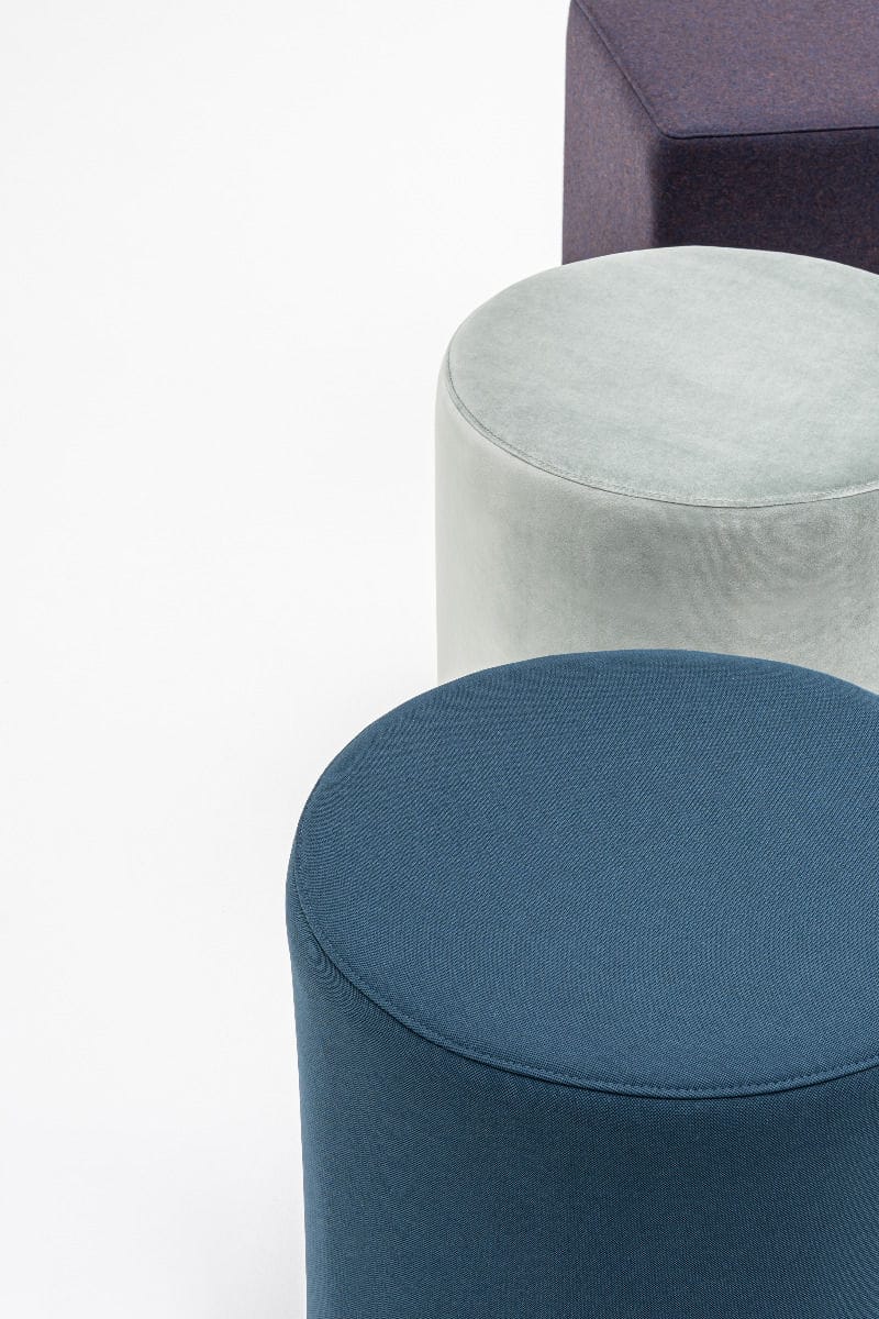 Круглый пуф из ткани MDD Mix ARCH-00032658 - Вид №3