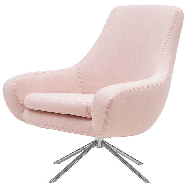 SOFTLINE Вращающееся кресло на козелке из ткани Noomi sun-id-1455624 - Вид №1