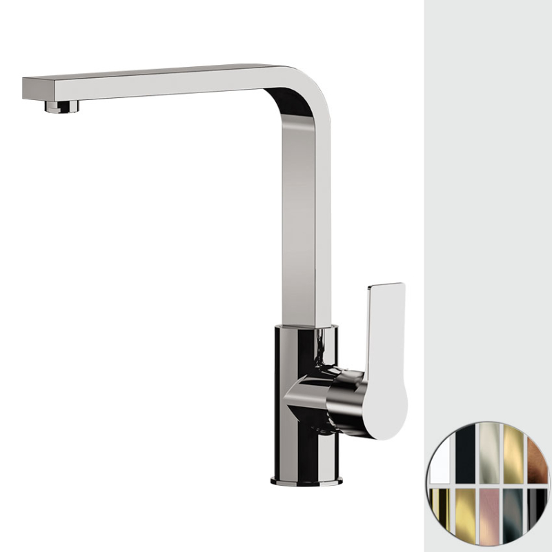 RX618Q Смеситель для мойки DANIEL RUBINETTERIE Reflex - Вид №1