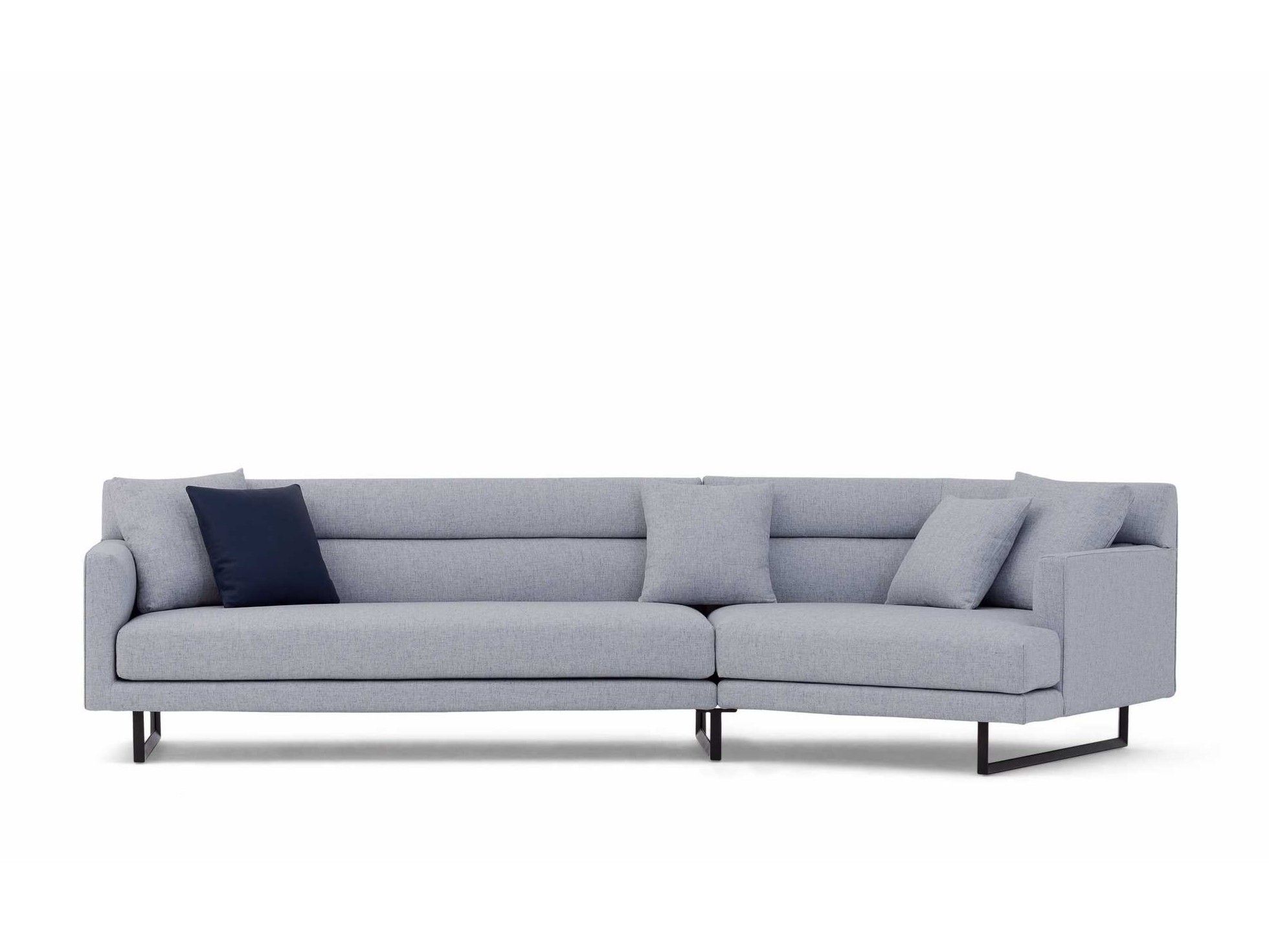 Изогнутый диван из ткани CAMERICH Amor ARCH-00151662