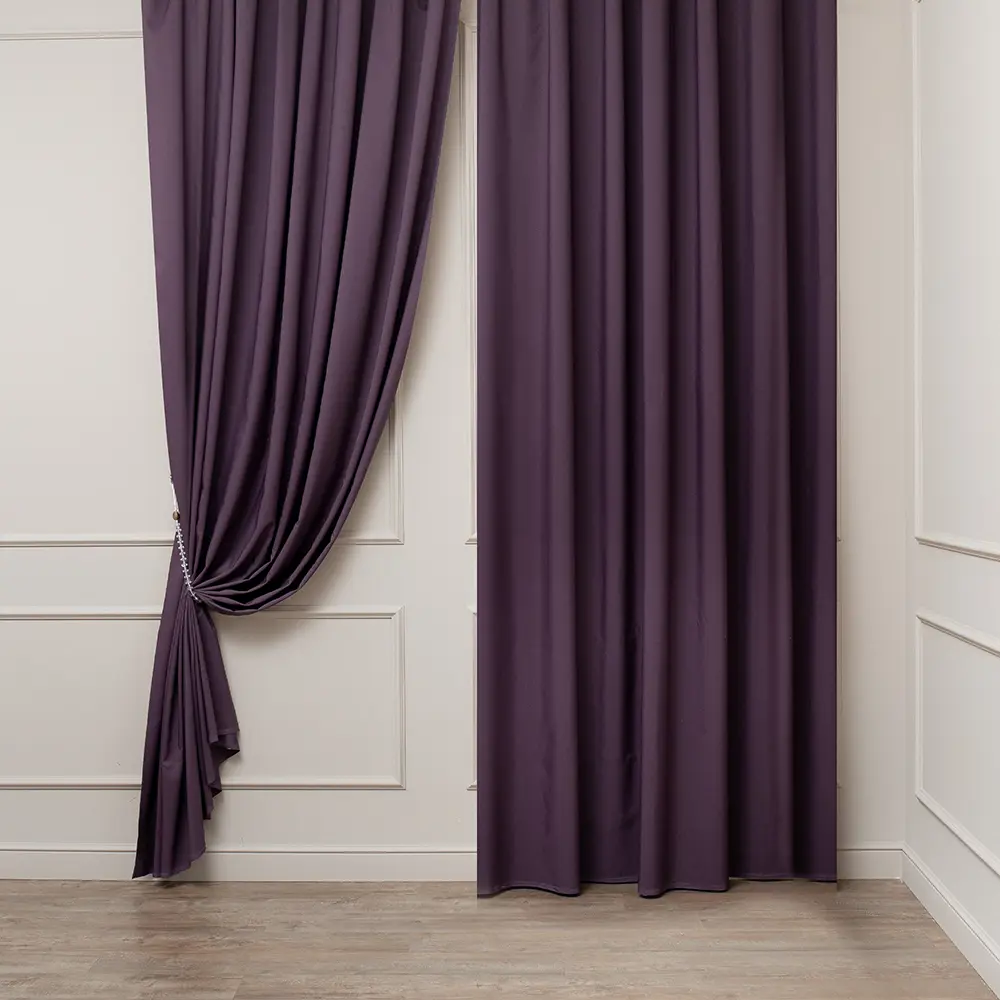 Ткань 1 м/п Fodera сатен 300 см цвет лиловый TEX REPUBLIC STLM-2032978