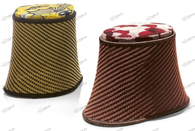 Moroso Пуф из полиэтиленовых нитей ручного плетения M'afrique sun-id-1378042