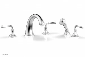 Смеситель для ванны COINED Phylrich  208-48-026 Хромированный