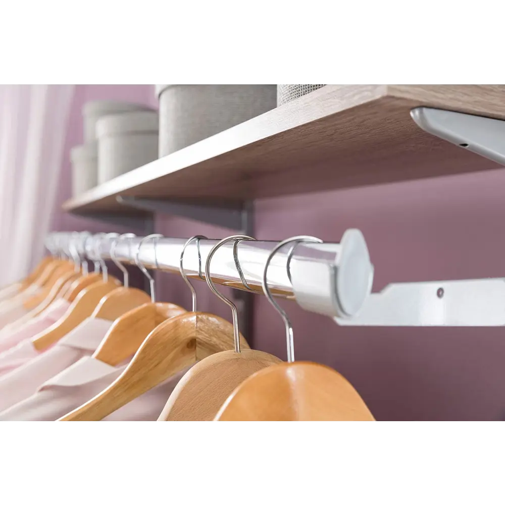 Кронштейн для штанги Spaceo цвет белый STLM-2130241 - Вид №54