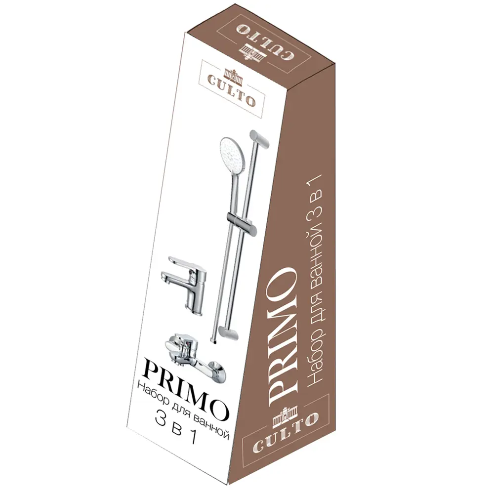 Набор смесителей для ванной 3 в 1 Culto Primo STLM-2124901 - Вид №7