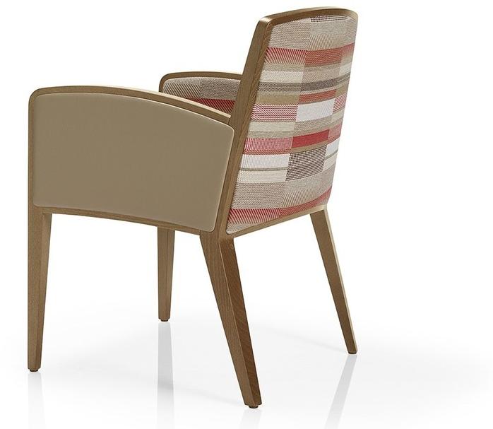 JMS Кожаное кресло с подлокотниками Tisha M 720c - Вид №1