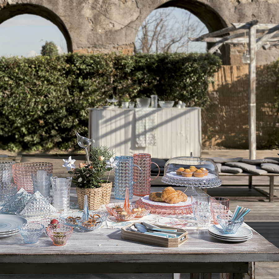 19920039 Менажница tiffany, бежевая Guzzini  - Вид №2