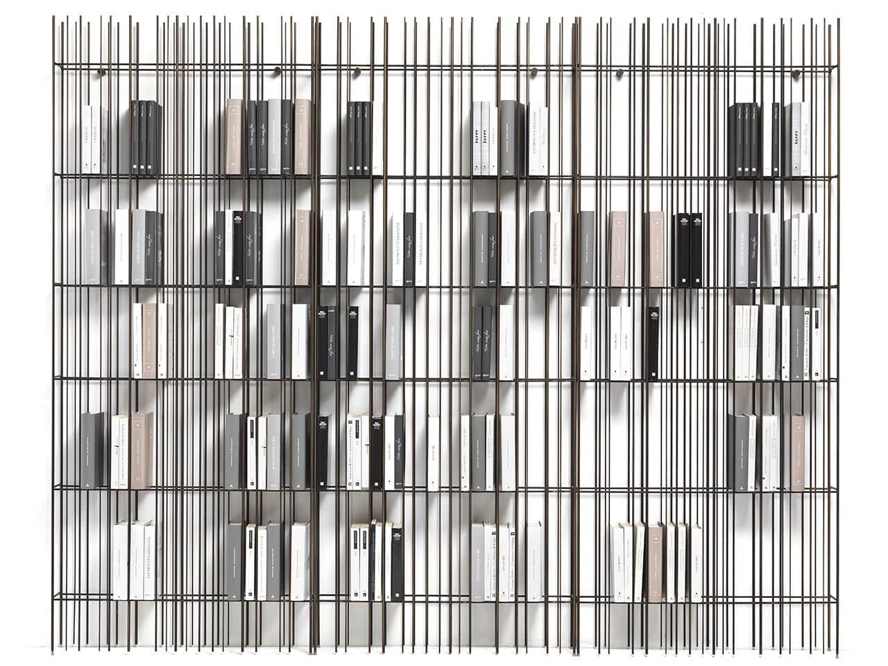 Книжный шкаф из металла Mogg метрическая ARCH-00025526