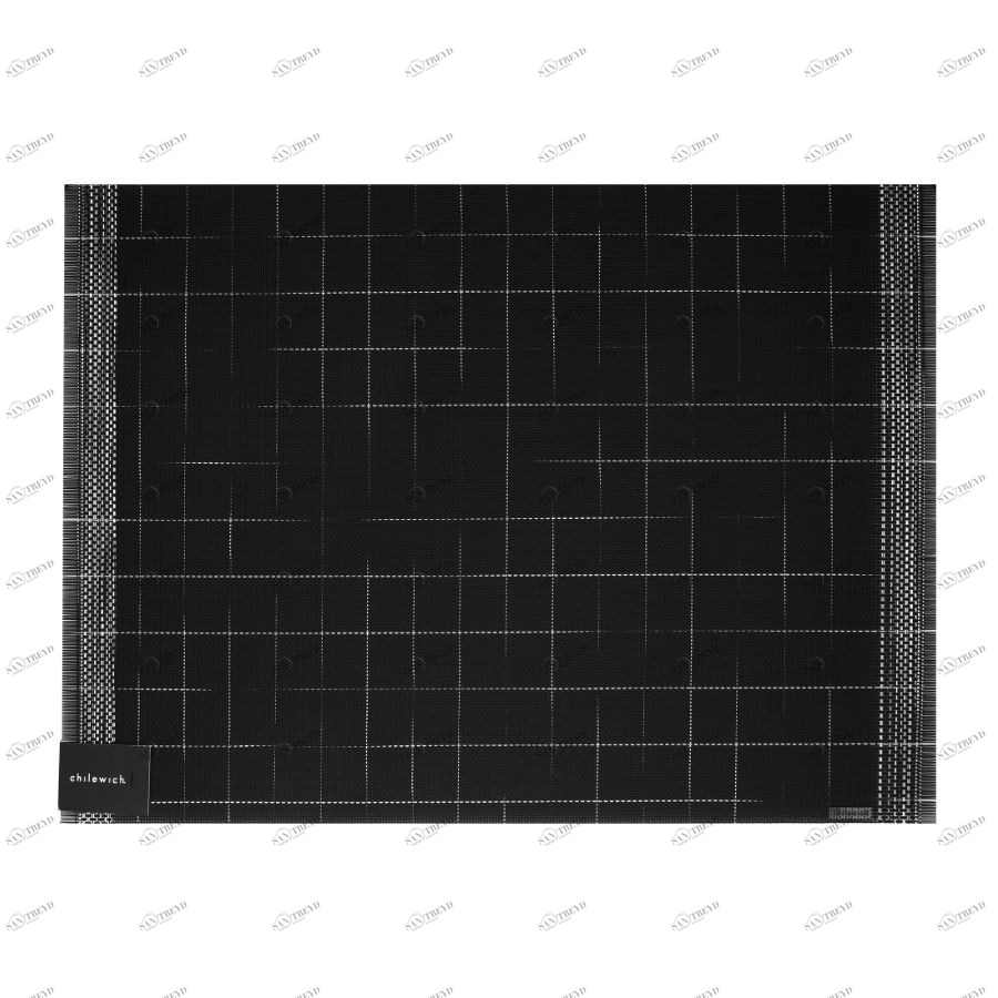 Салфетка виниловая Black/White, 36х48 см Chilewich C100478003