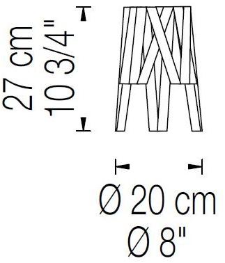 fambuena Настольная лампа Dress 9018 - Вид №6