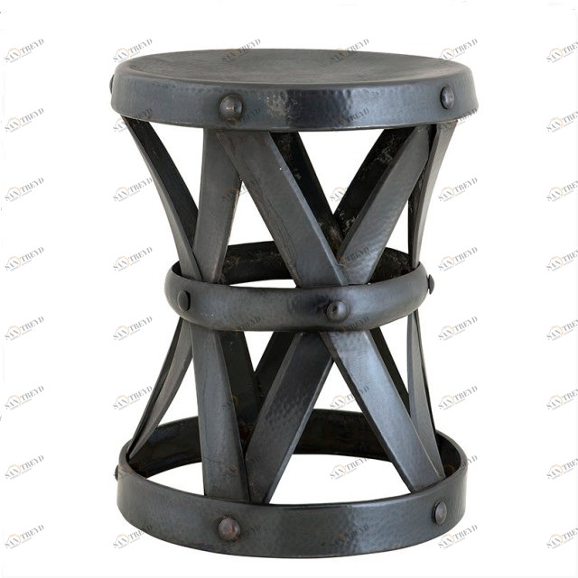 Табурет Veracruz L от Eichholtz Чёрный EICHHOLTZ EICHHOLTZ 060454 Чёрный 