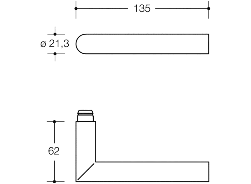 162PBR01.230 Модель комнатного набора 162.21p HEWI Edition matt  - Вид №10