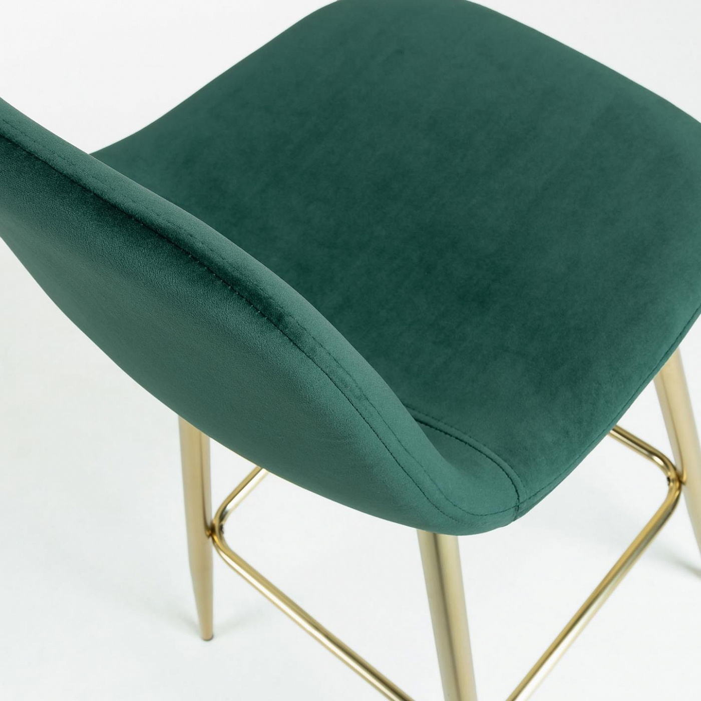 067351 Барный стул темно-зеленый La Forma Nilson - Вид №1