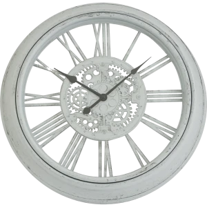 Часы настенные Dream River DMR круглые пластик цвет белый ø50.8 см