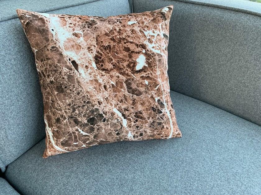 Koziel Квадратная подушка из полиэстера Marbles 9999-91 - Вид №3