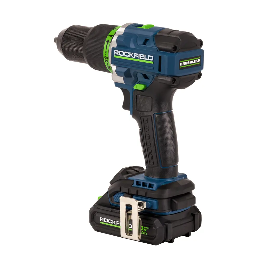 Аккумуляторная дрель-шуруповерт Rockfield RF2062BK с ударной функцией 89367262 STLM-1577436 - Вид №3